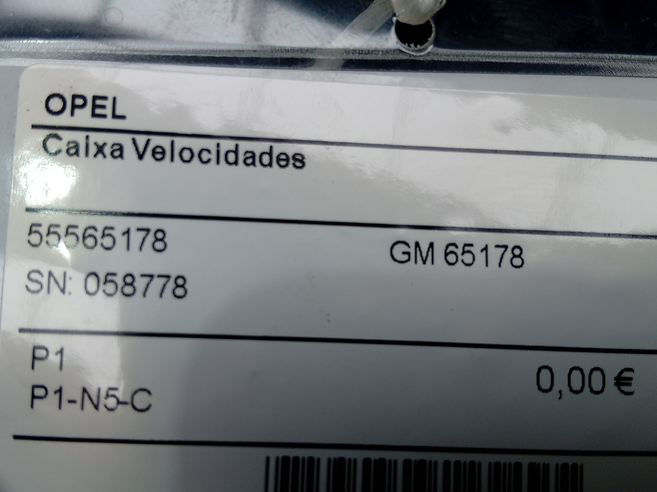 Caixa Velocidades OPEL CORSA C (X01) | 00 - 09 Imagem-3
