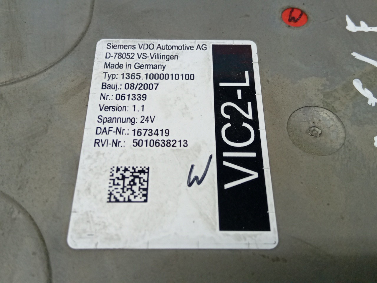 Centralina DAF 95 XF | 97 - 02 Imagem-1