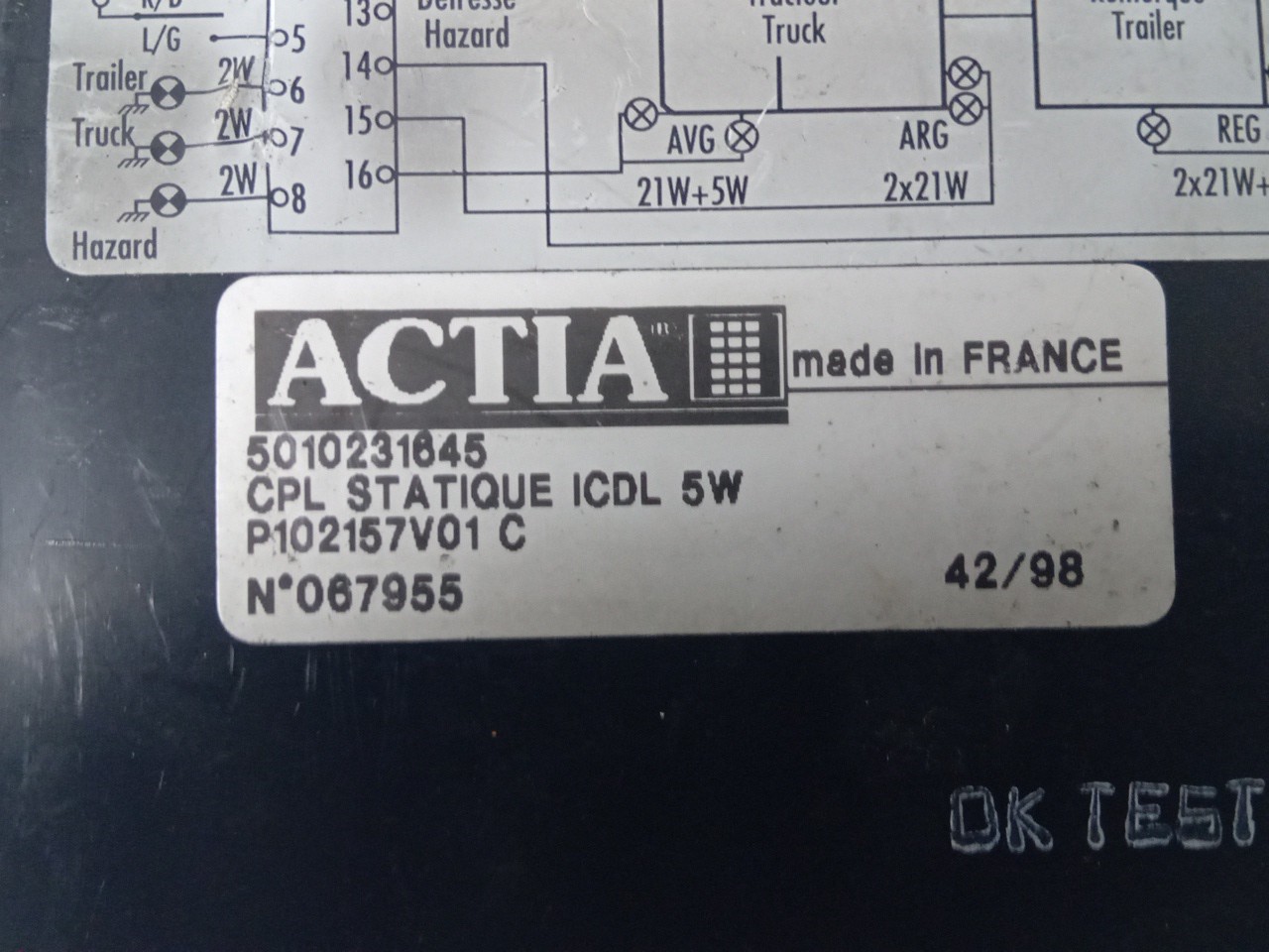 Centralina RENAULT TRUCKS Premium | 96 -  Imagem-2