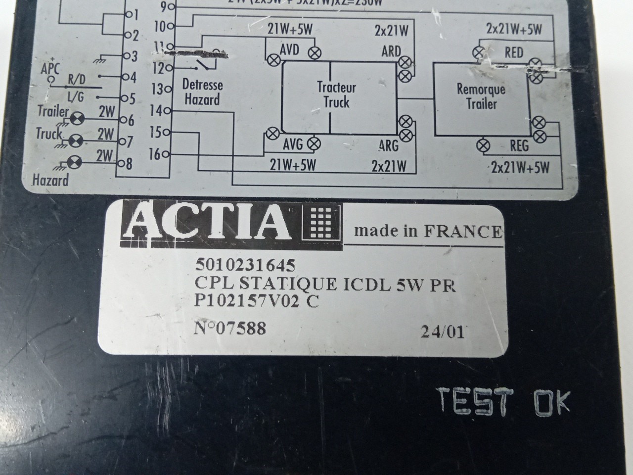 Centralina RENAULT TRUCKS Premium | 96 -  Imagem-1