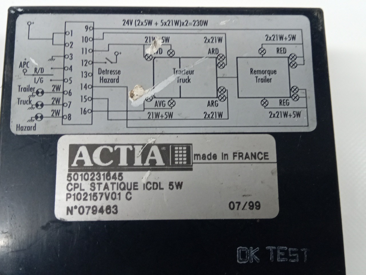 Centralina RENAULT TRUCKS Premium | 96 -  Imagem-1