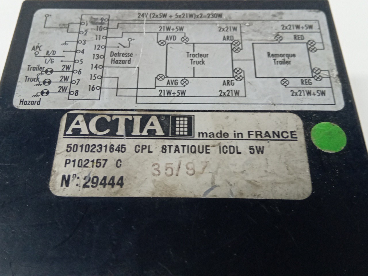 Centralina RENAULT TRUCKS Premium | 96 -  Imagem-1