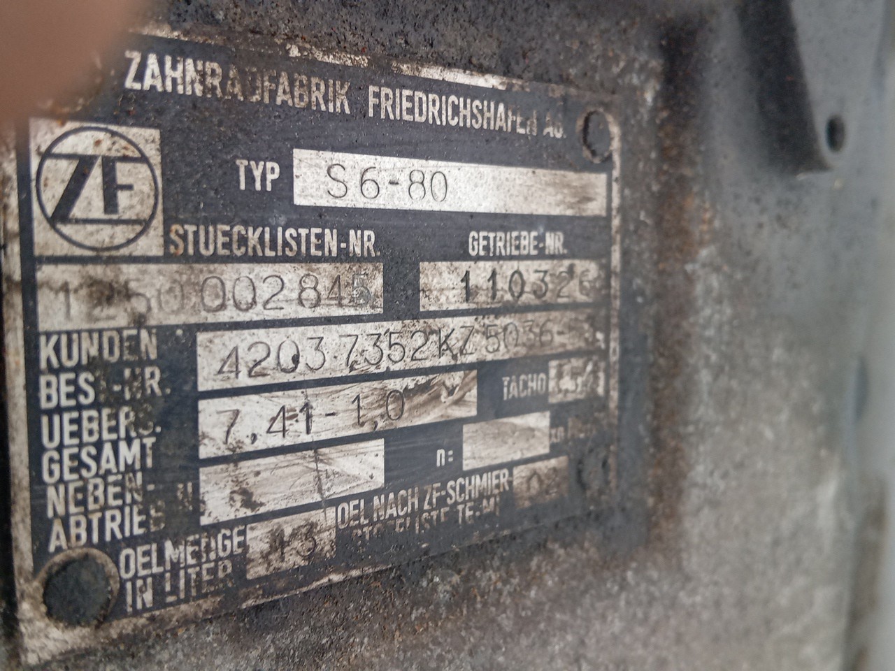 Caixa Velocidades ZF - Imagem-3