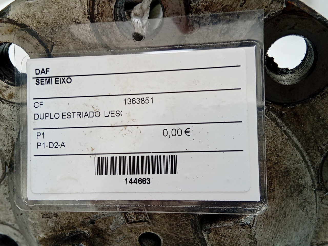 SEMI EIXO DAF - Imagem-3