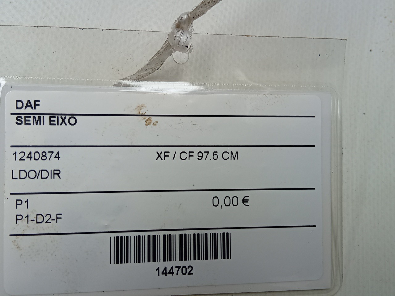 SEMI EIXO DAF - Imagem-2