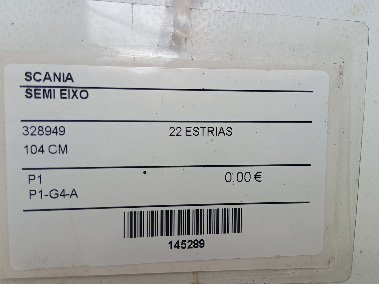 SEMI EIXO SCANIA - Imagem-4