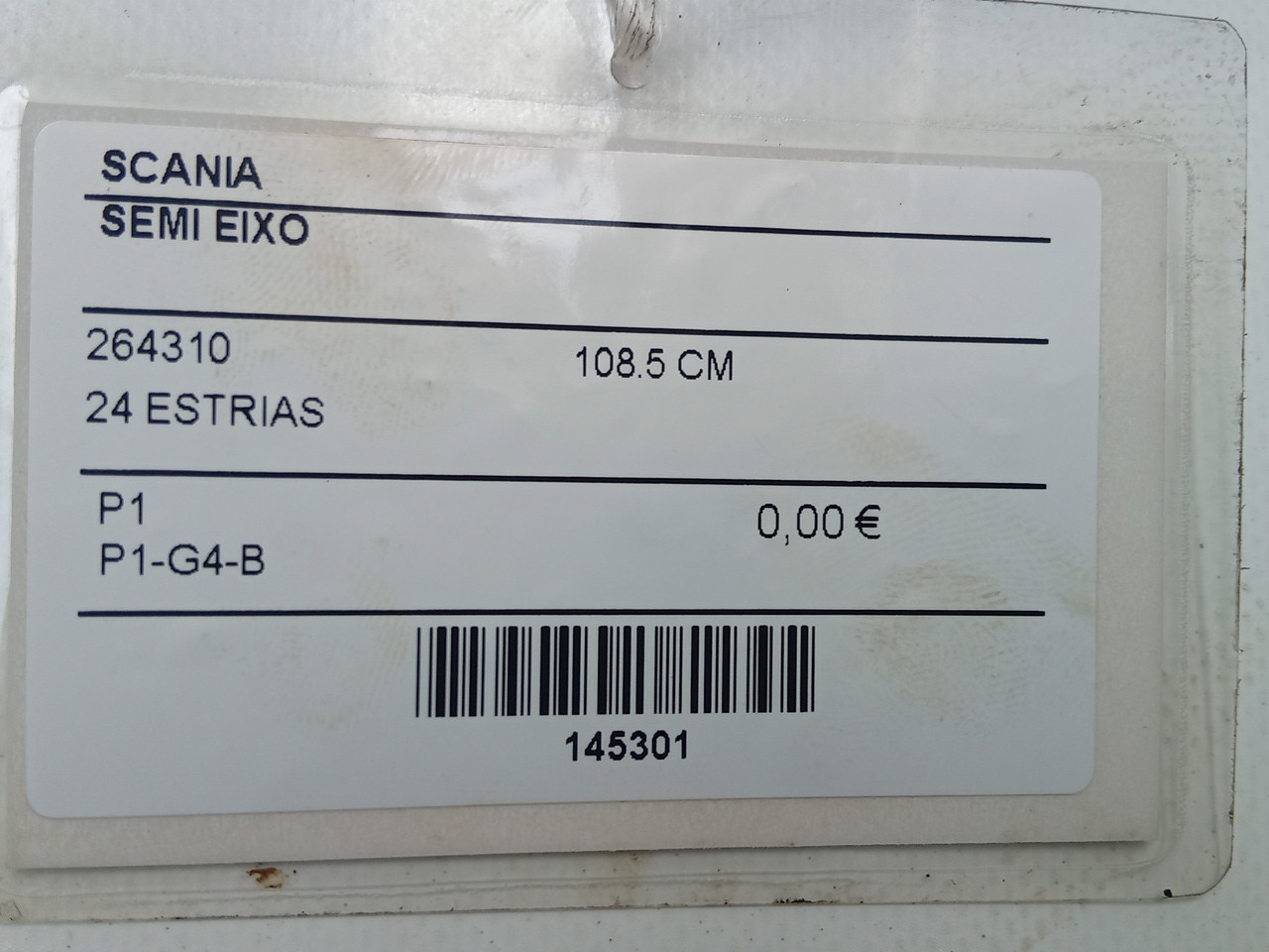 SEMI EIXO SCANIA - Imagem-4