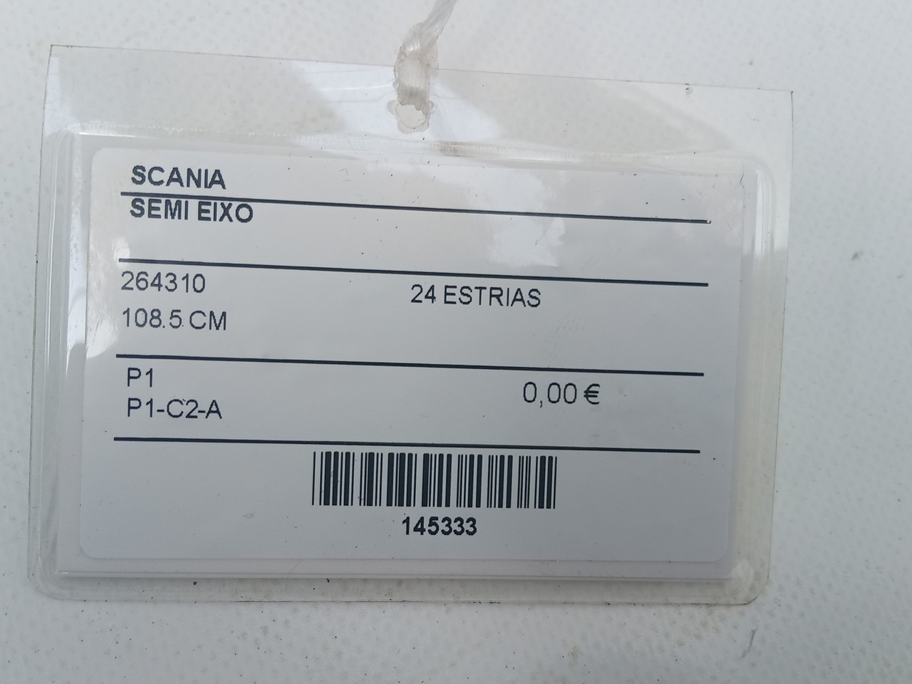 SEMI EIXO SCANIA - Imagem-4