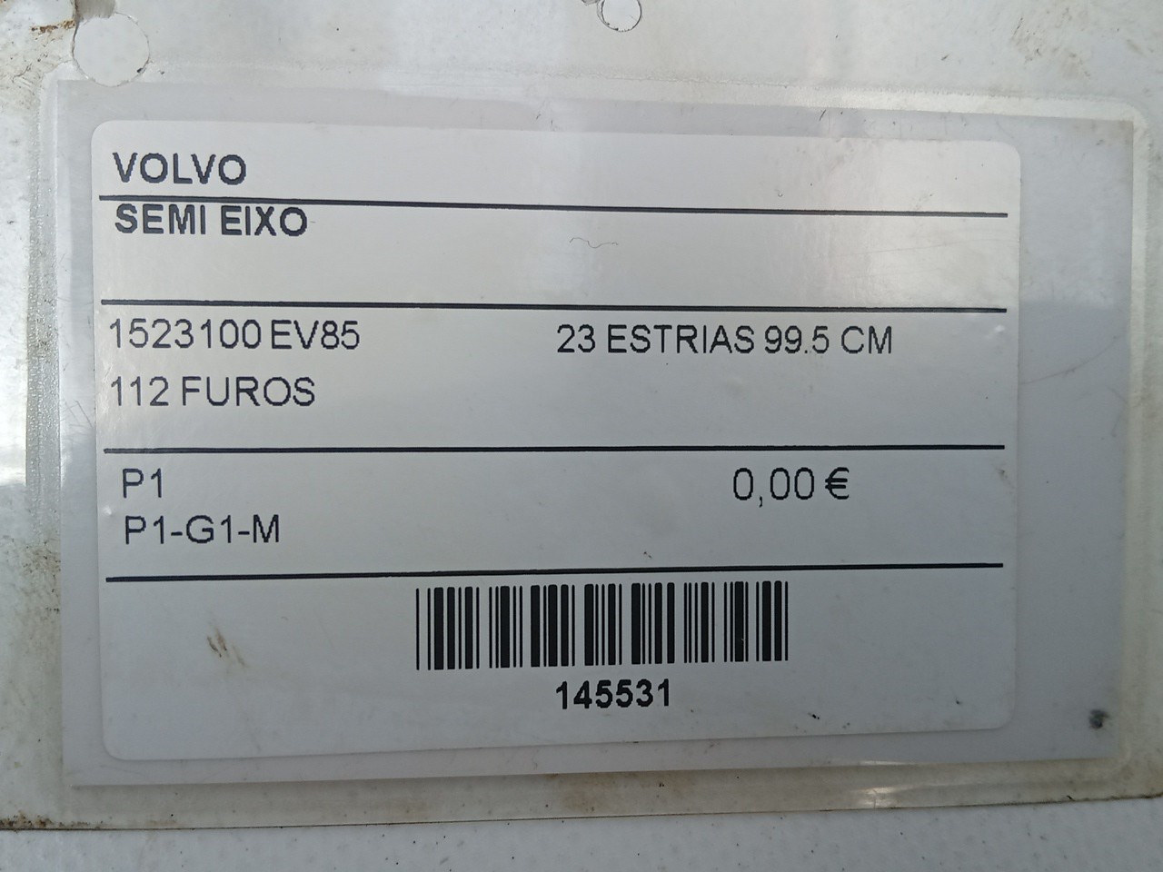 SEMI EIXO VOLVO - Imagem-4