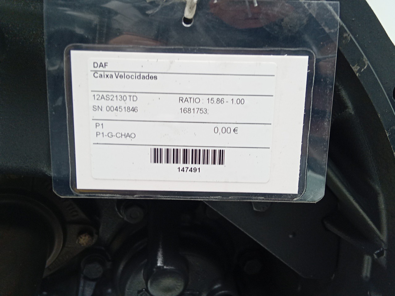 Caixa Velocidades DAF XF 105 | 05 -  Imagem-5