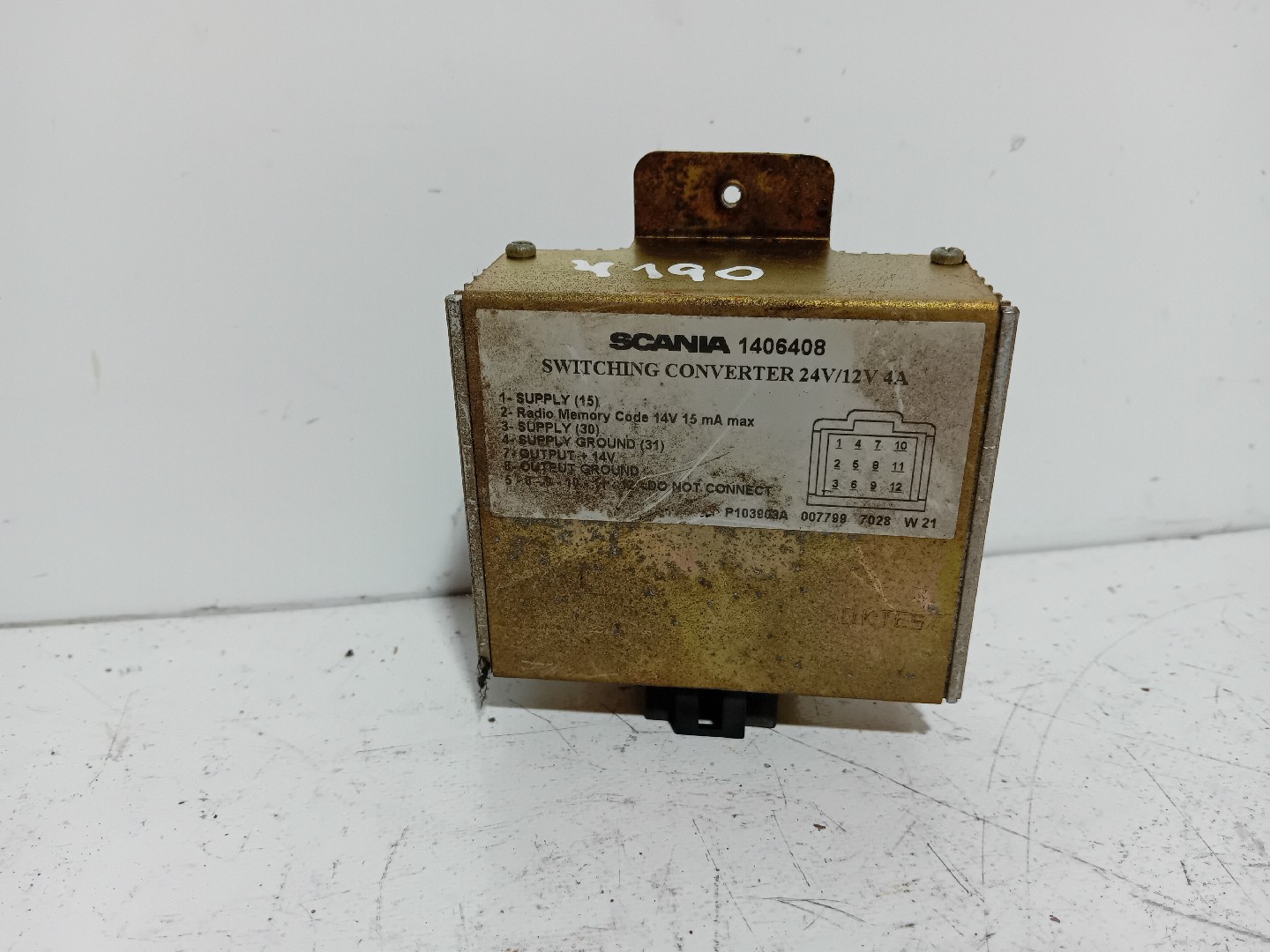 Centralina SCANIA P/R/S/T/G Imagem-1