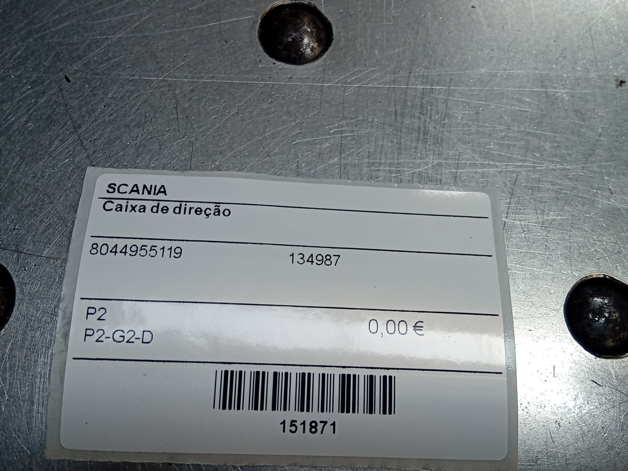 CAIXA DE DIREÇÃO SCANIA 3 - series | 88 - 96 Imagem-4