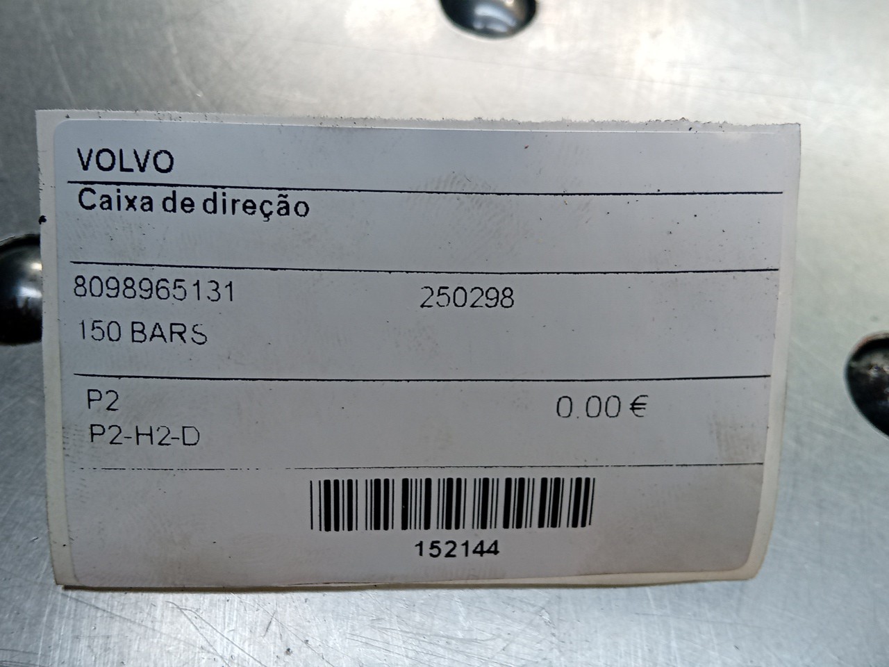 CAIXA DE DIREÇÃO VOLVO FL 6 | 85 - 00 Imagem-2