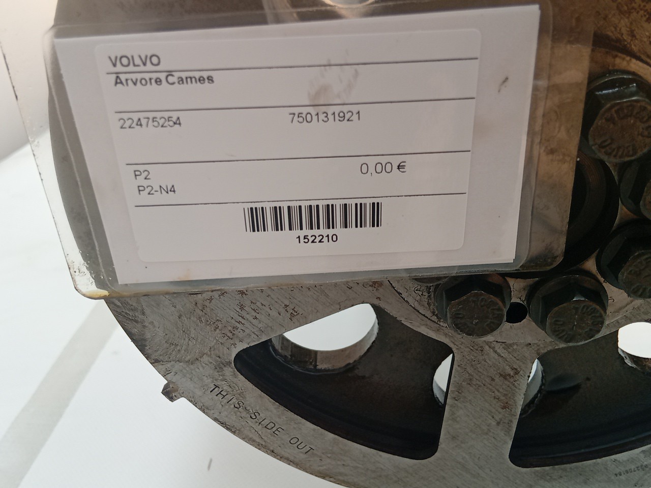 ARVORE CAMES VOLVO FH | 05 -  Imagem-2