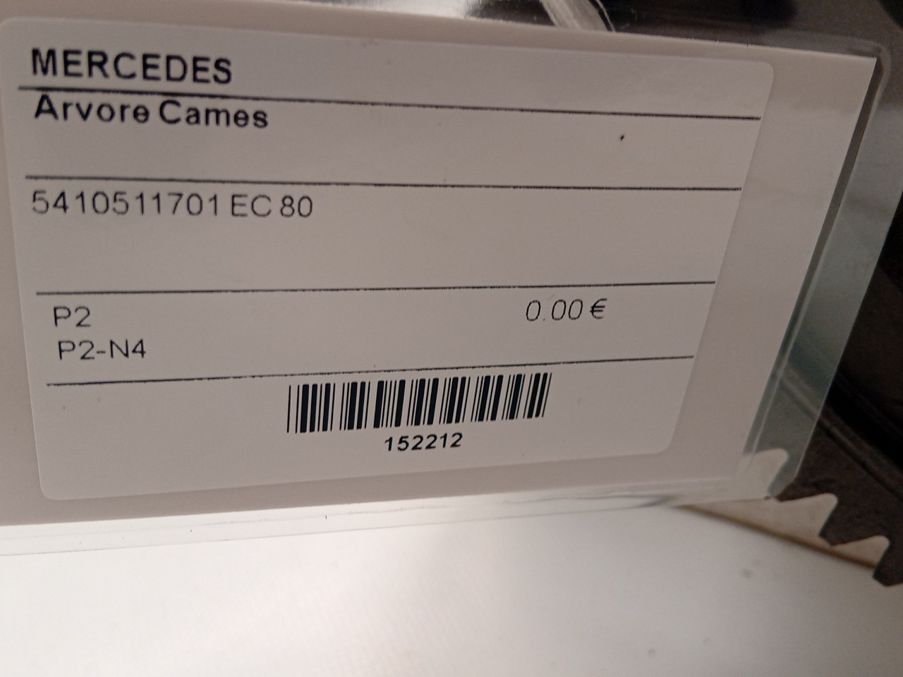 ARVORE CAMES MERCEDES-BENZ ACTROS MP2 / MP3 | 02 -  Imagem-4