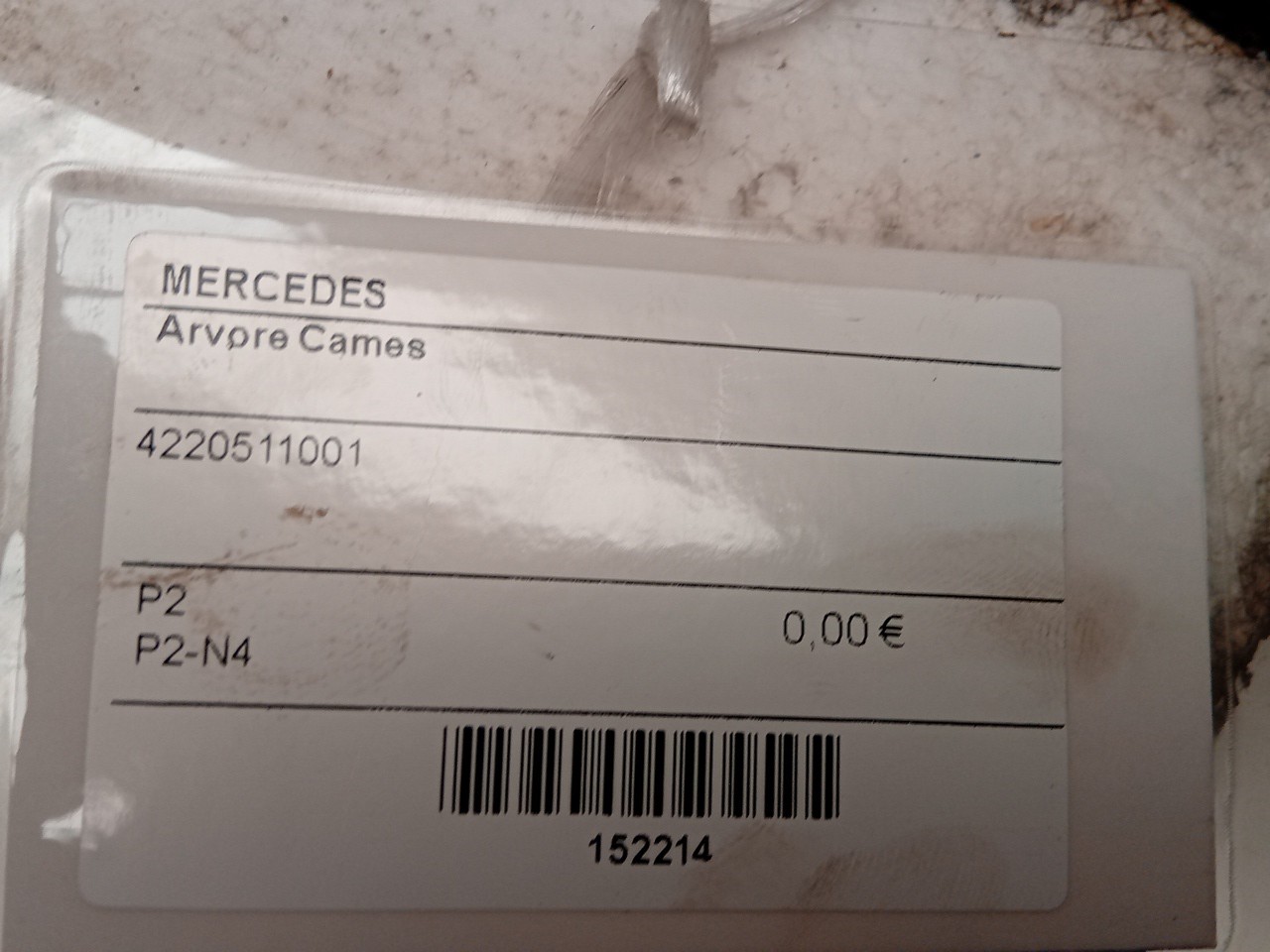 ARVORE CAMES MERCEDES-BENZ ACTROS MP2 / MP3 | 02 -  Imagem-4