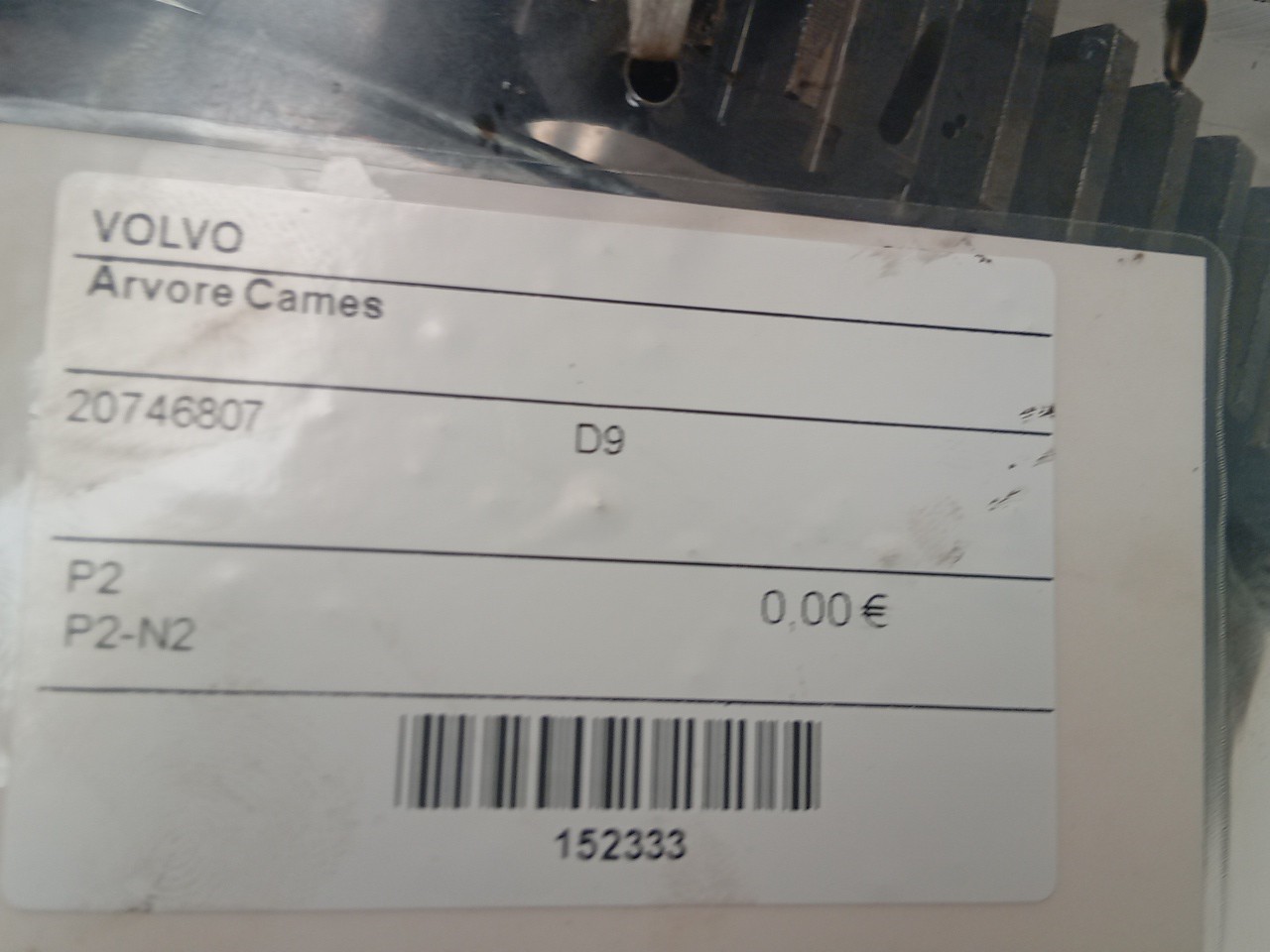 ARVORE CAMES VOLVO FH | 05 -  Imagem-4