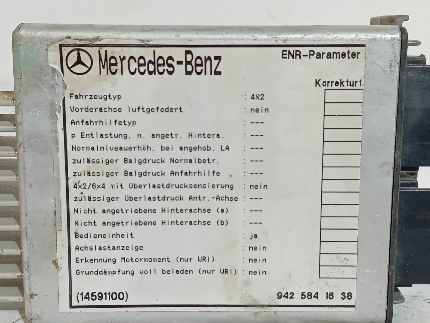 Centralina MERCEDES-BENZ ACTROS MP2 / MP3 | 02 -  Imagem-3