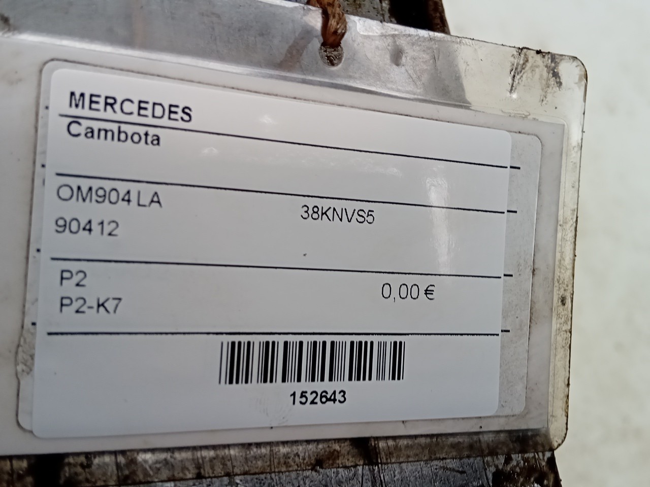 Cambota MERCEDES-BENZ ATEGO | 98 - 04 Imagem-4