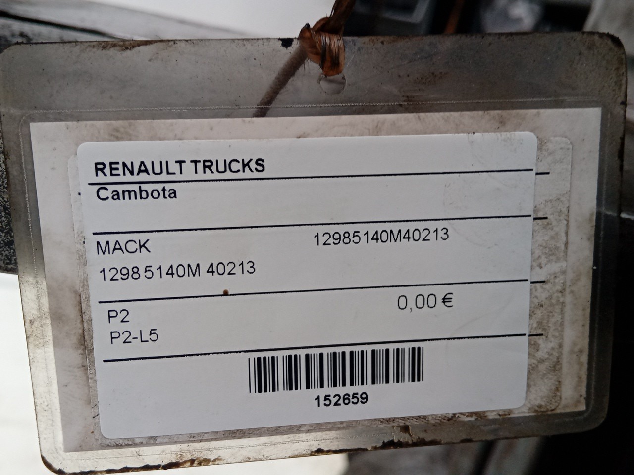 Cambota RENAULT TRUCKS AE/MAGNUM/PREMIUM/MIDLUM/MAJOR/MIDDLE/KERAX Imagem-4