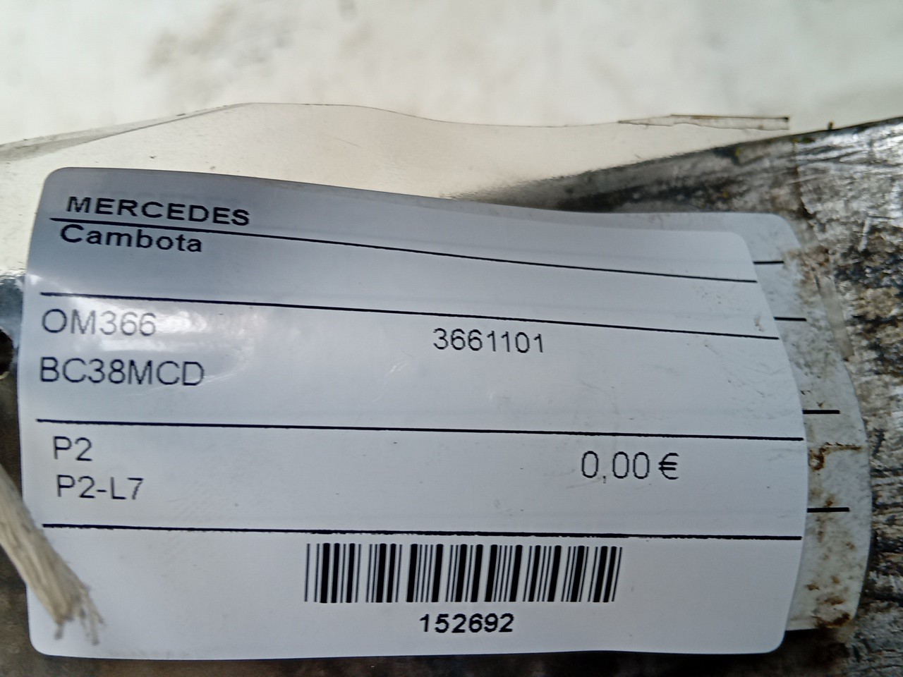 Cambota MERCEDES-BENZ ATEGO | 98 - 04 Imagem-4