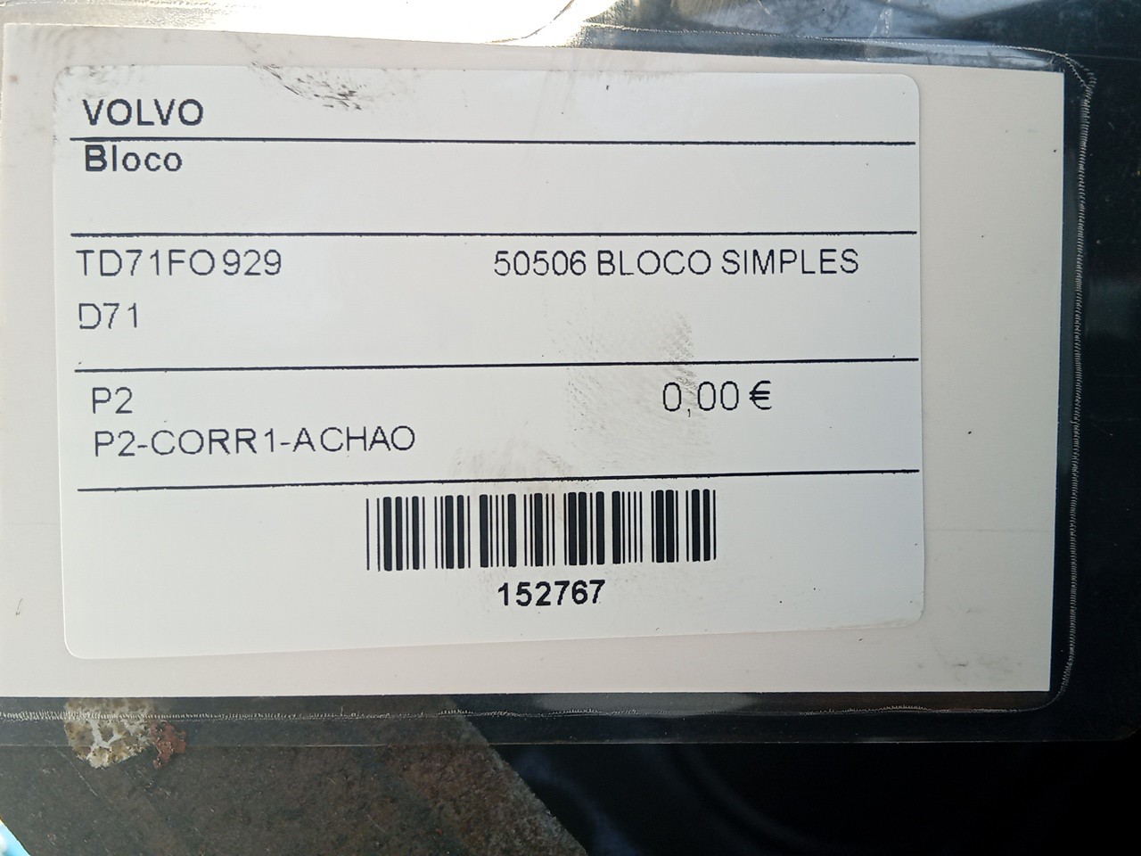 Bloco VOLVO FM 7 | 98 - 01 Imagem-5
