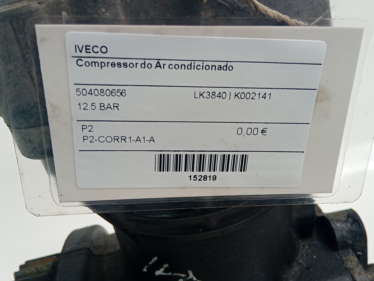 A/C Copmpressor IVECO Tector | 08 -  Imagem-3