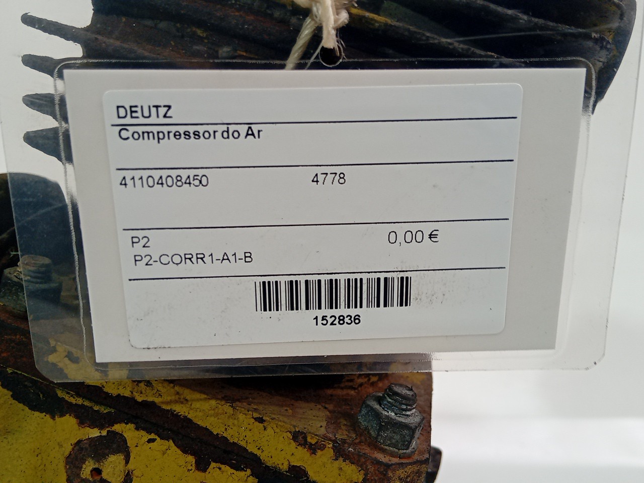 A/C Copmpressor DEUTZ - Imagem-3