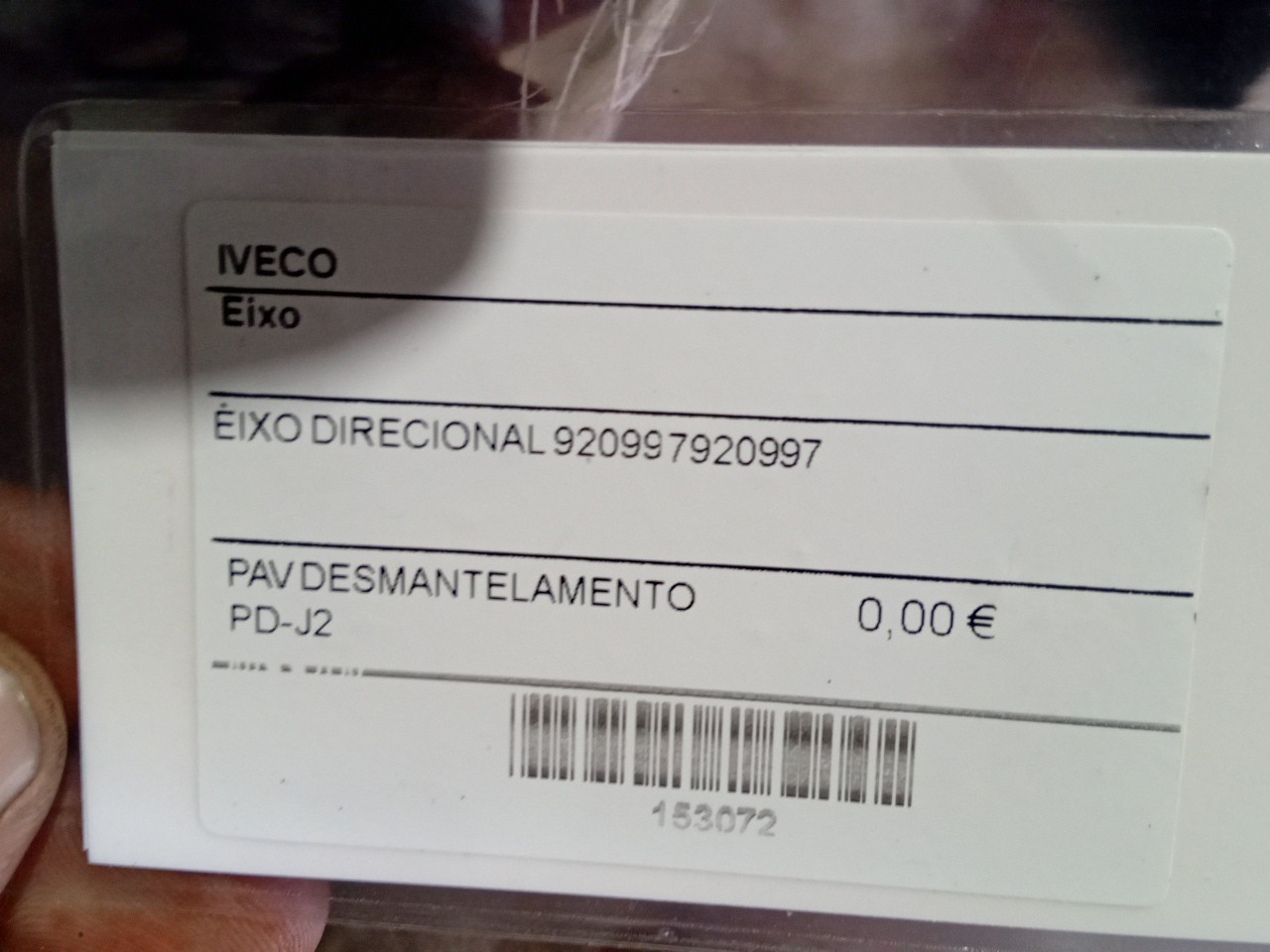 EIXO IVECO EuroCargo I-III | 91 - 15 Imagem-3