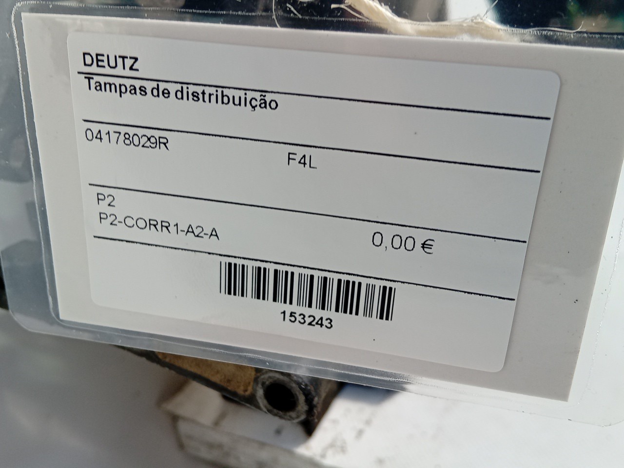 Tampas de distribuição DEUTZ - Imagem-2