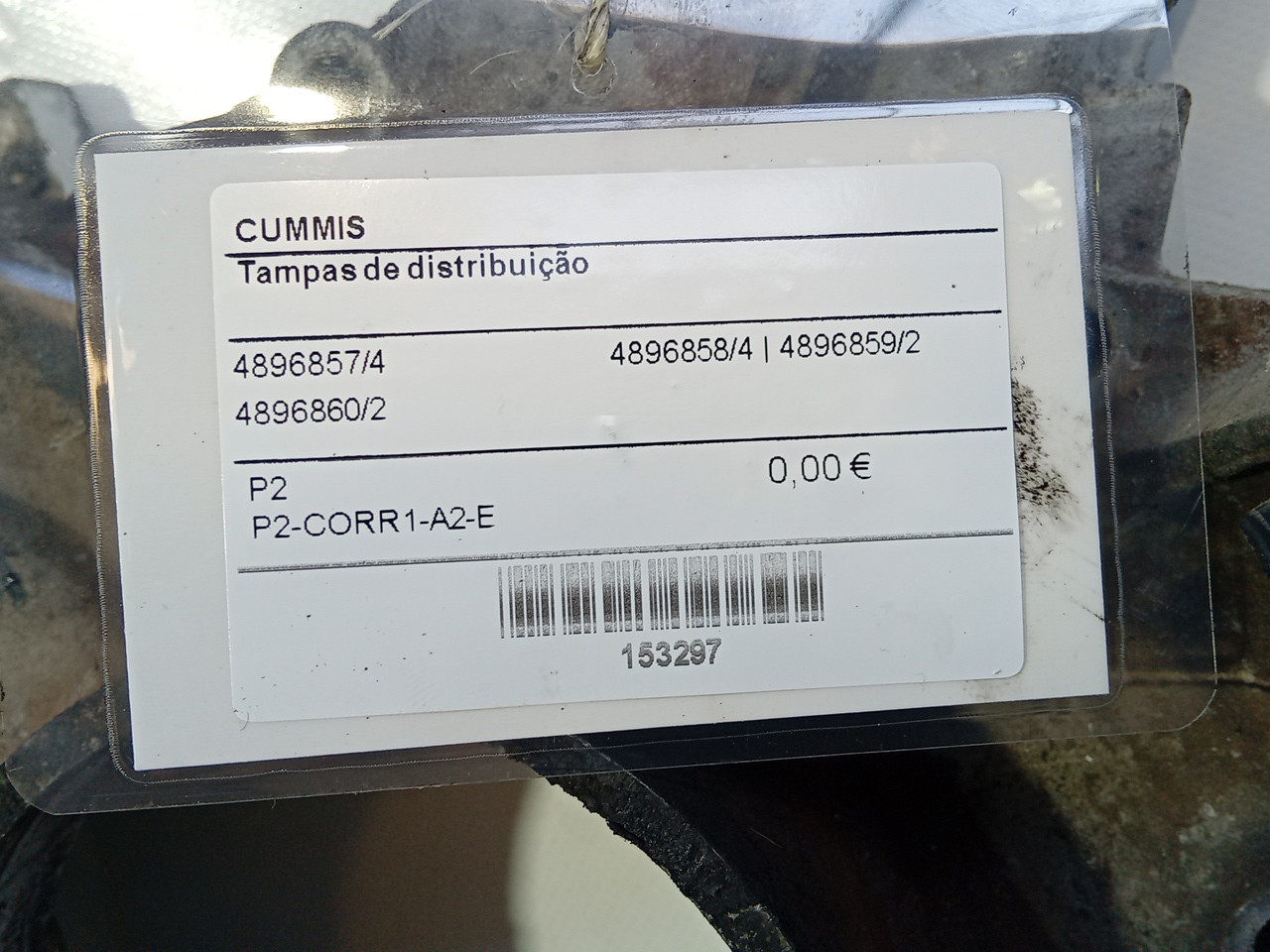 Tampas de distribuição CUMMIS - Imagem-1
