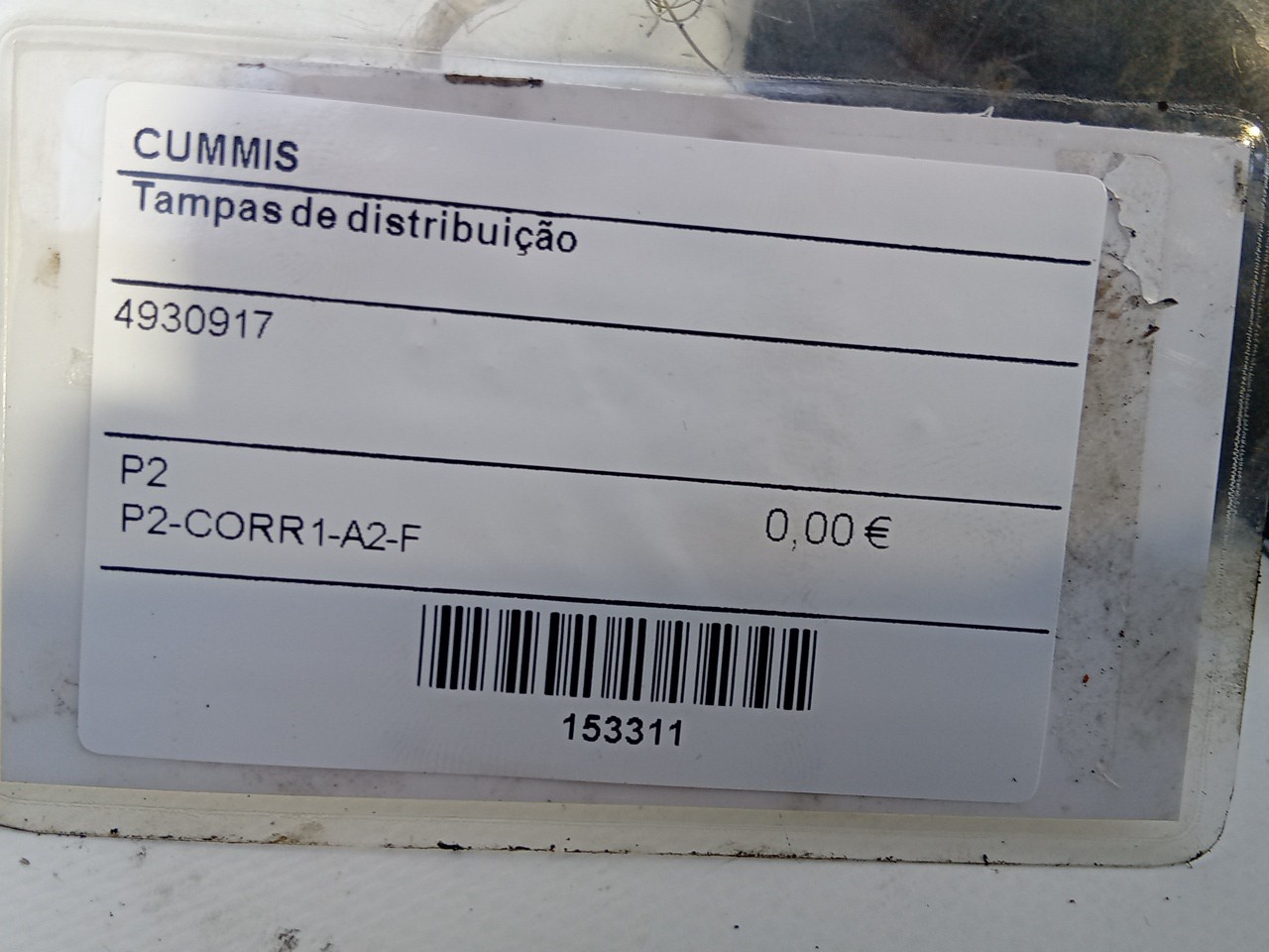 Tampas de distribuição CUMMIS - Imagem-1