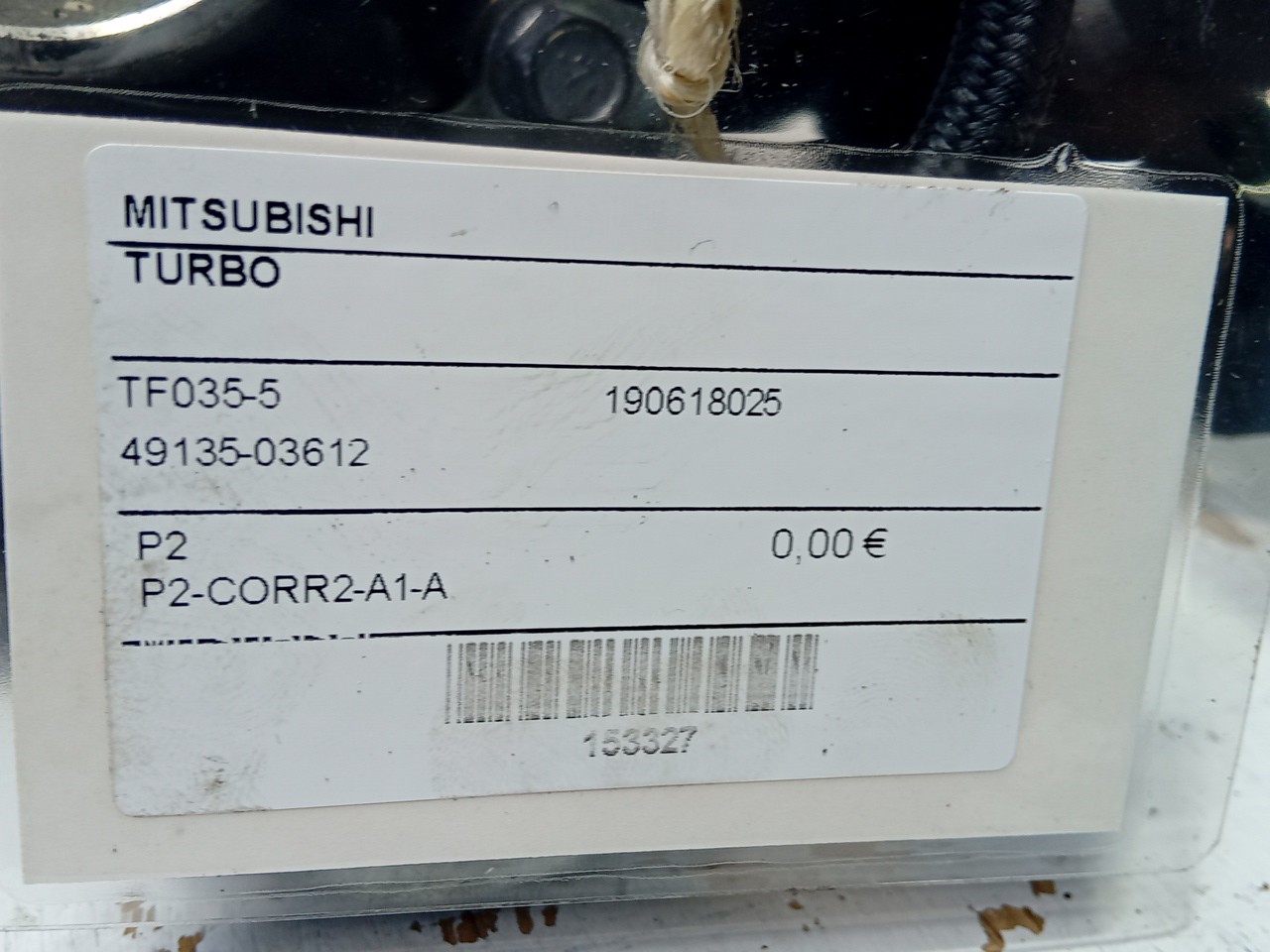 TURBO MITSUBISHI CANTER FUSO | 88 - 0 Imagem-4