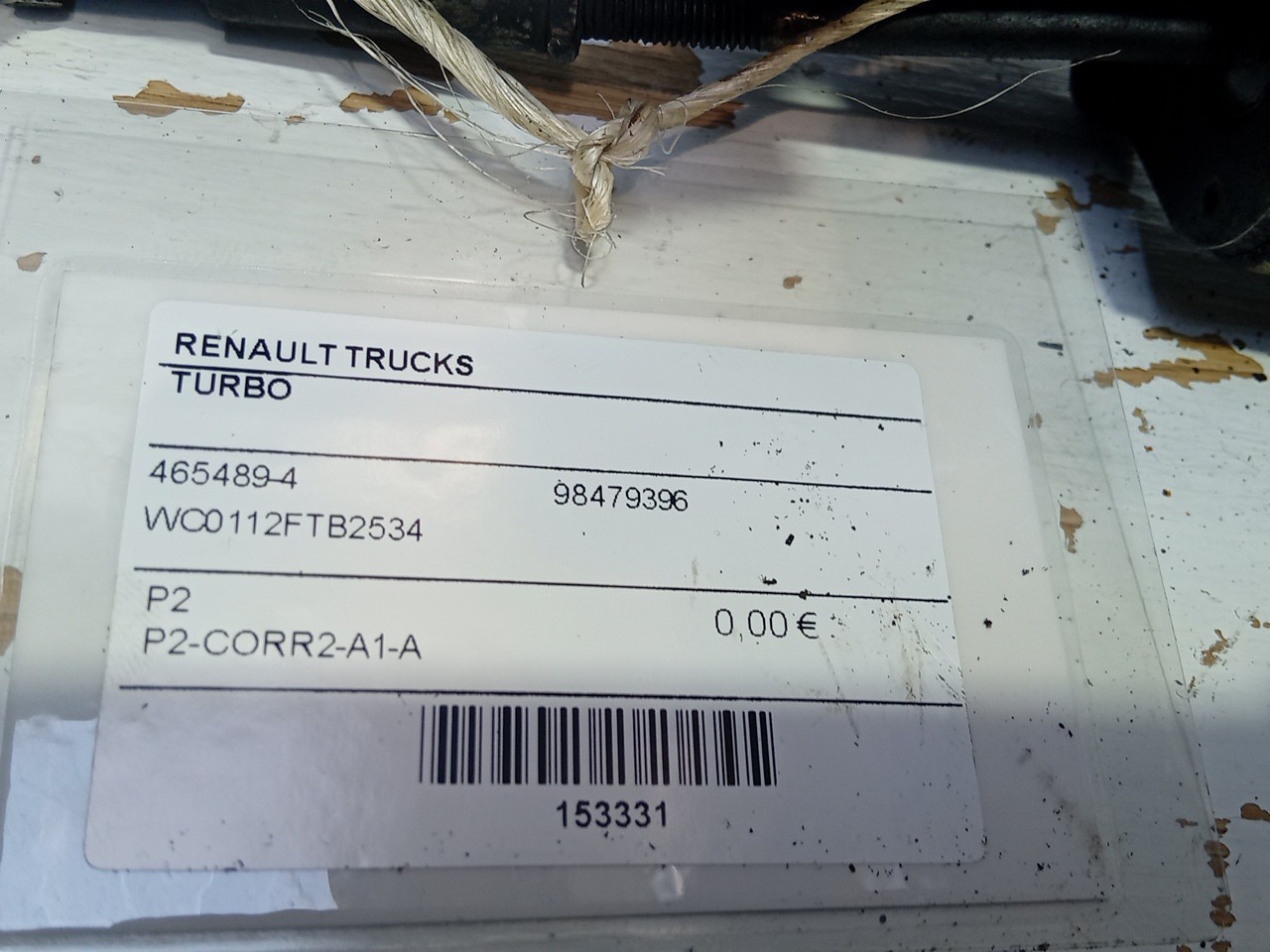 TURBO RENAULT TRUCKS MESSENGER Camião basculante | 96 - 99 Imagem-3