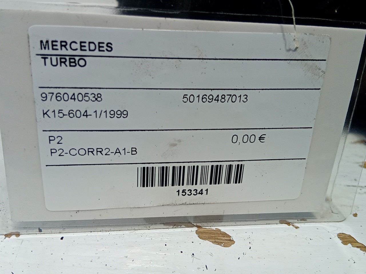 TURBO MERCEDES-BENZ ACTROS MP2 / MP3 | 02 -  Imagem-2