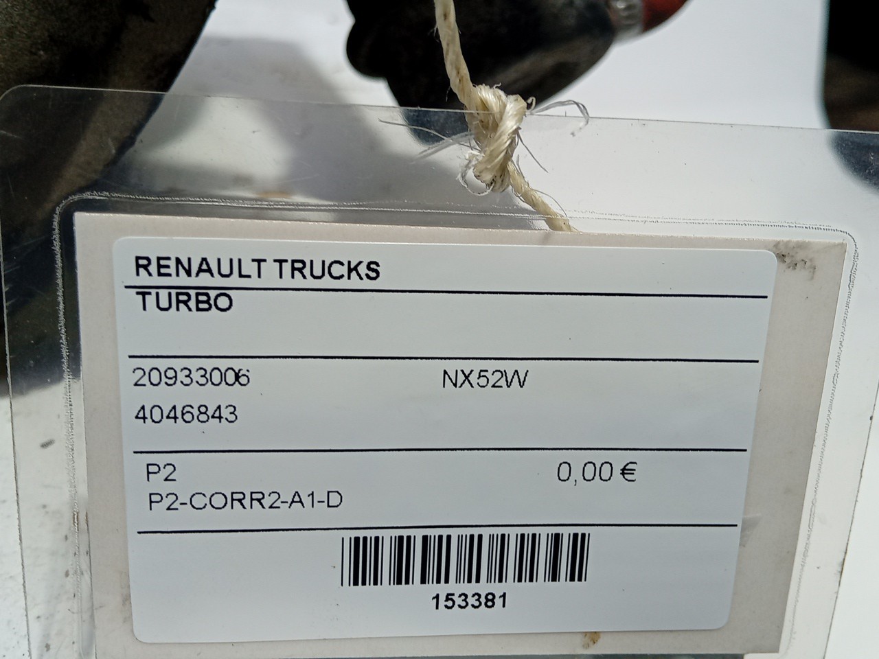 TURBO RENAULT TRUCKS AE/MAGNUM/PREMIUM/MIDLUM/MAJOR/MIDDLE/KERAX Imagem-3