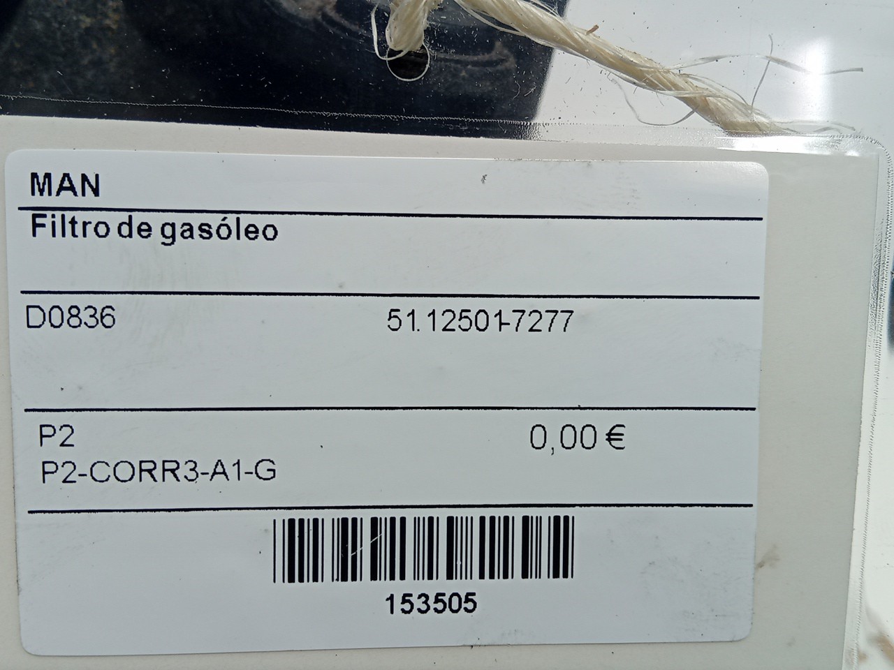 FILTRO DE GASOLEO MAN TGA | 00 -  Imagem-3