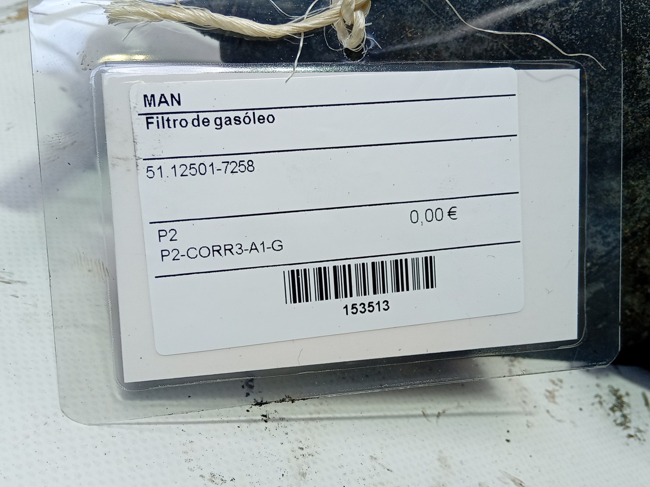 FILTRO DE GASOLEO MAN TGA | 00 -  Imagem-2