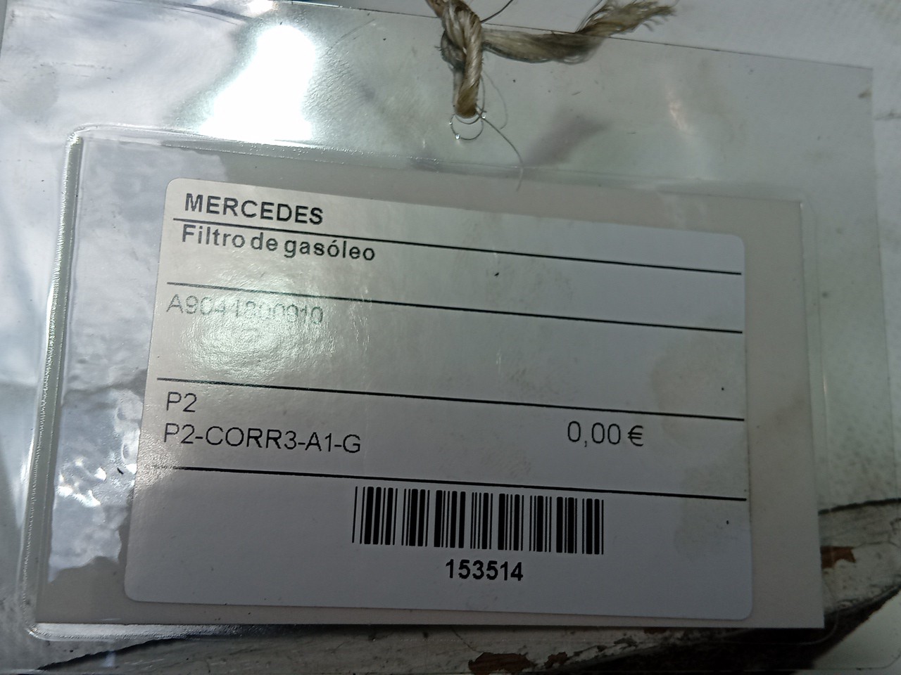 FILTRO DE GASOLEO MERCEDES-BENZ ATEGO | 98 - 04 Imagem-2