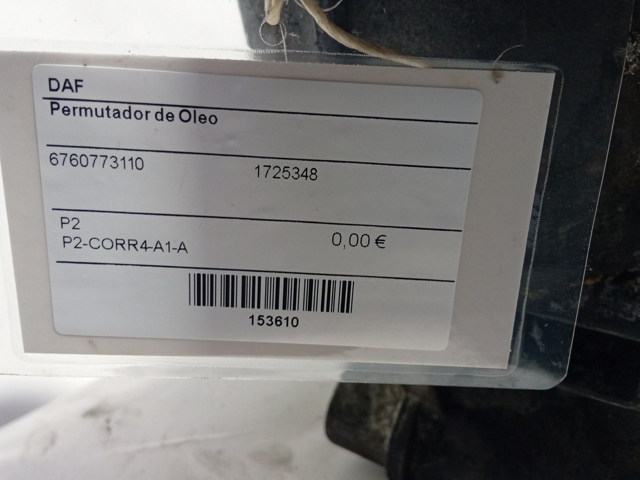 Permutador de Oleo DAF XF 105 | 05 -  Imagem-2