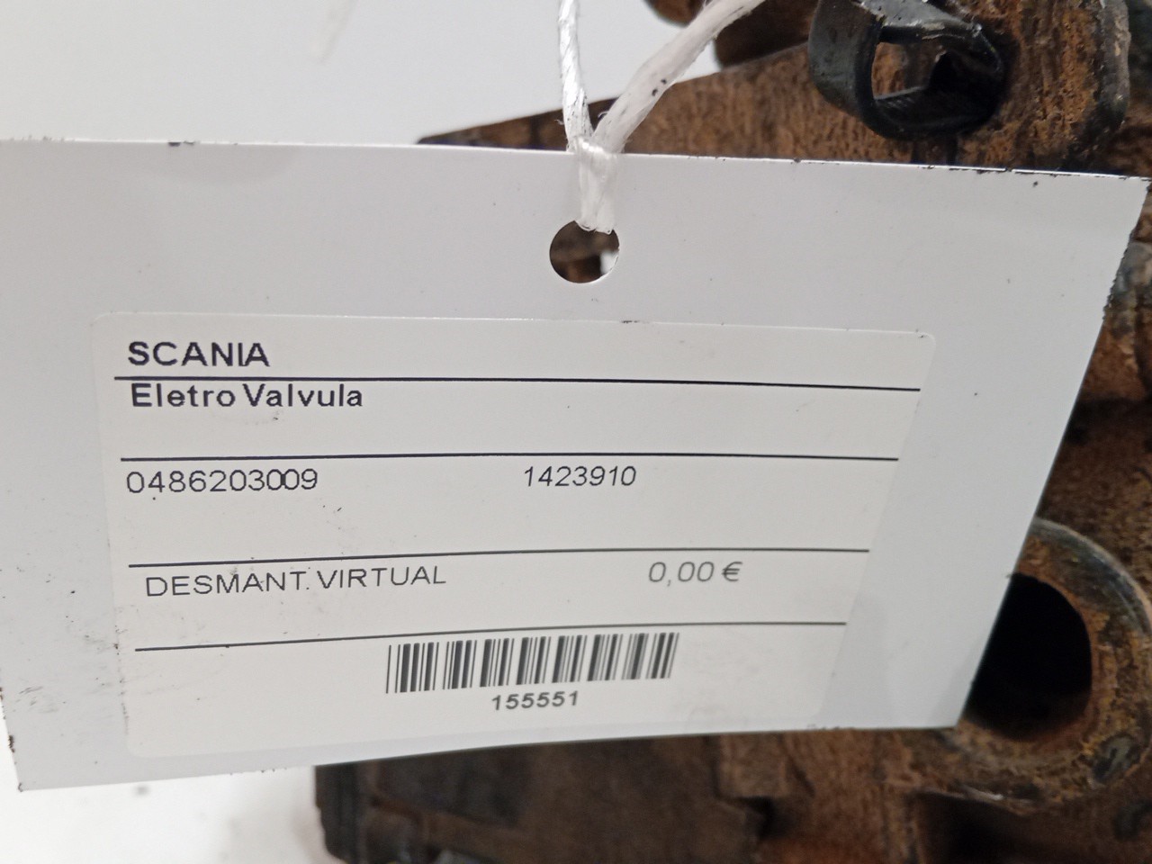 ELECTRO VALVULA  SCANIA R124A Imagem-4