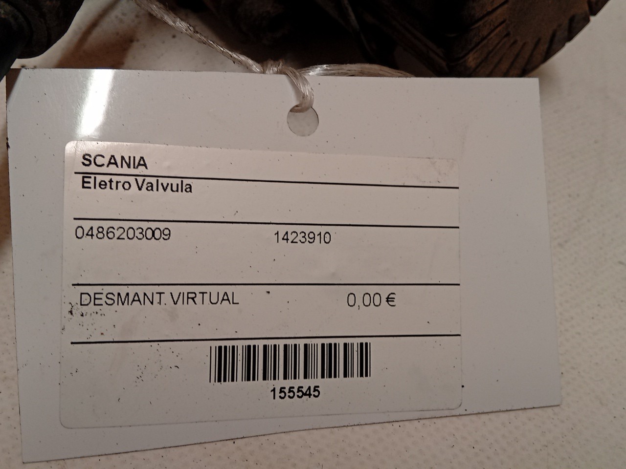 ELECTRO VALVULA  SCANIA R124A Imagem-2