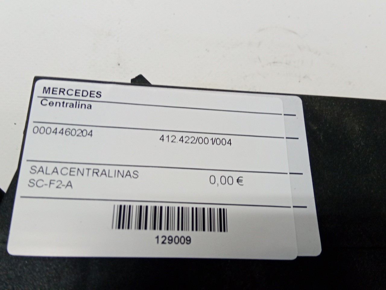 Centralina MERCEDES-BENZ ACTROS | 96 - 02 Imagem-2