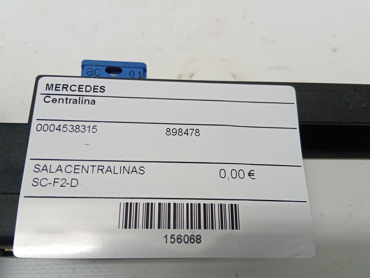 Centralina MERCEDES-BENZ ACTROS | 96 - 02 Imagem-4