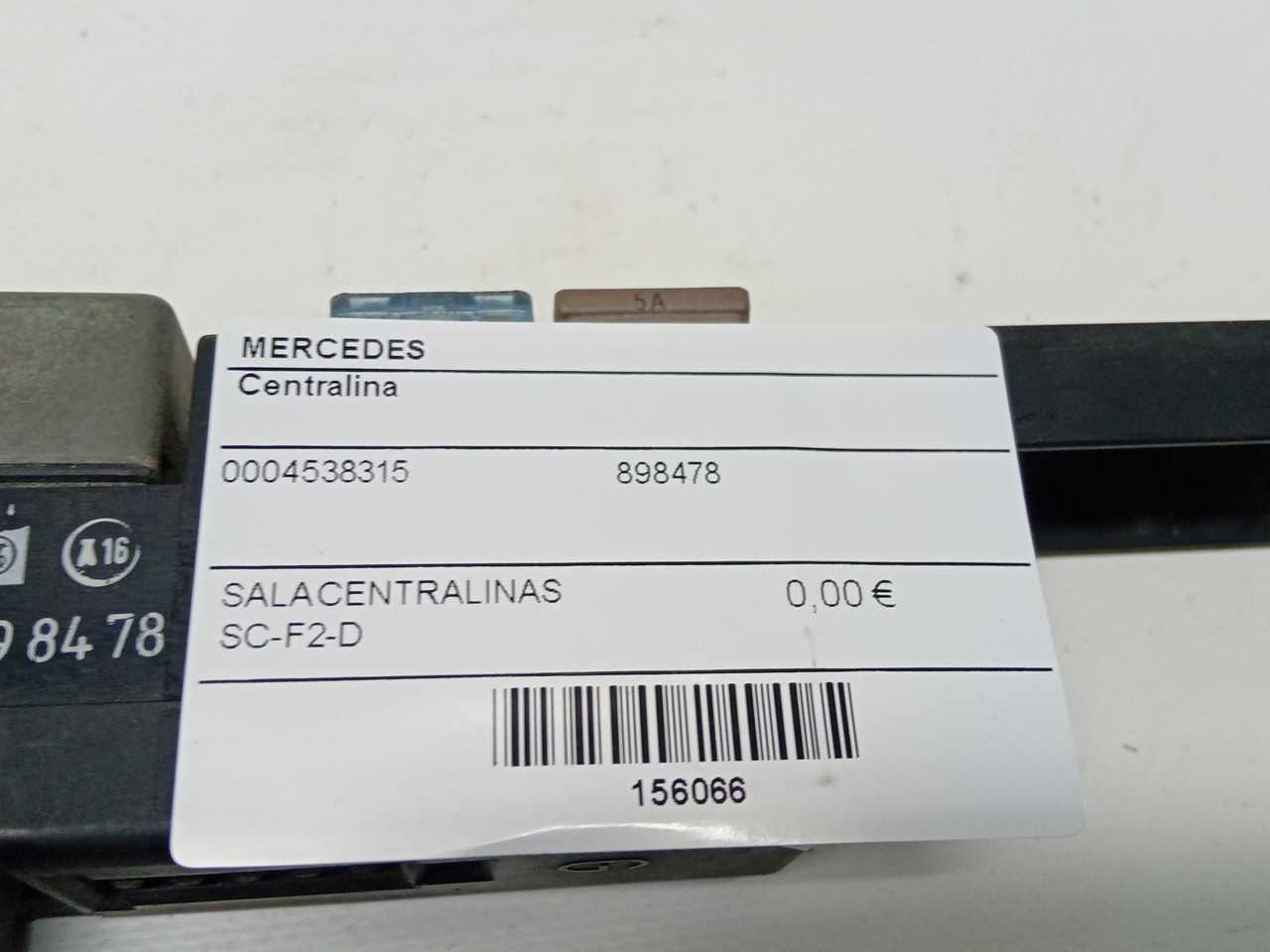 Centralina MERCEDES-BENZ ACTROS | 96 - 02 Imagem-2
