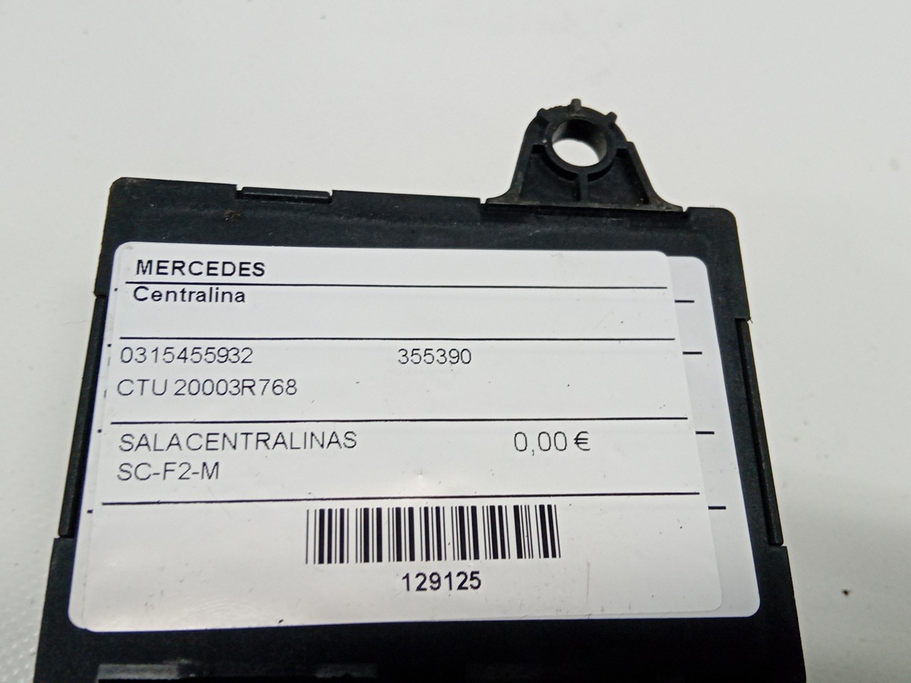 Centralina MERCEDES-BENZ ACTROS | 96 - 02 Imagem-3