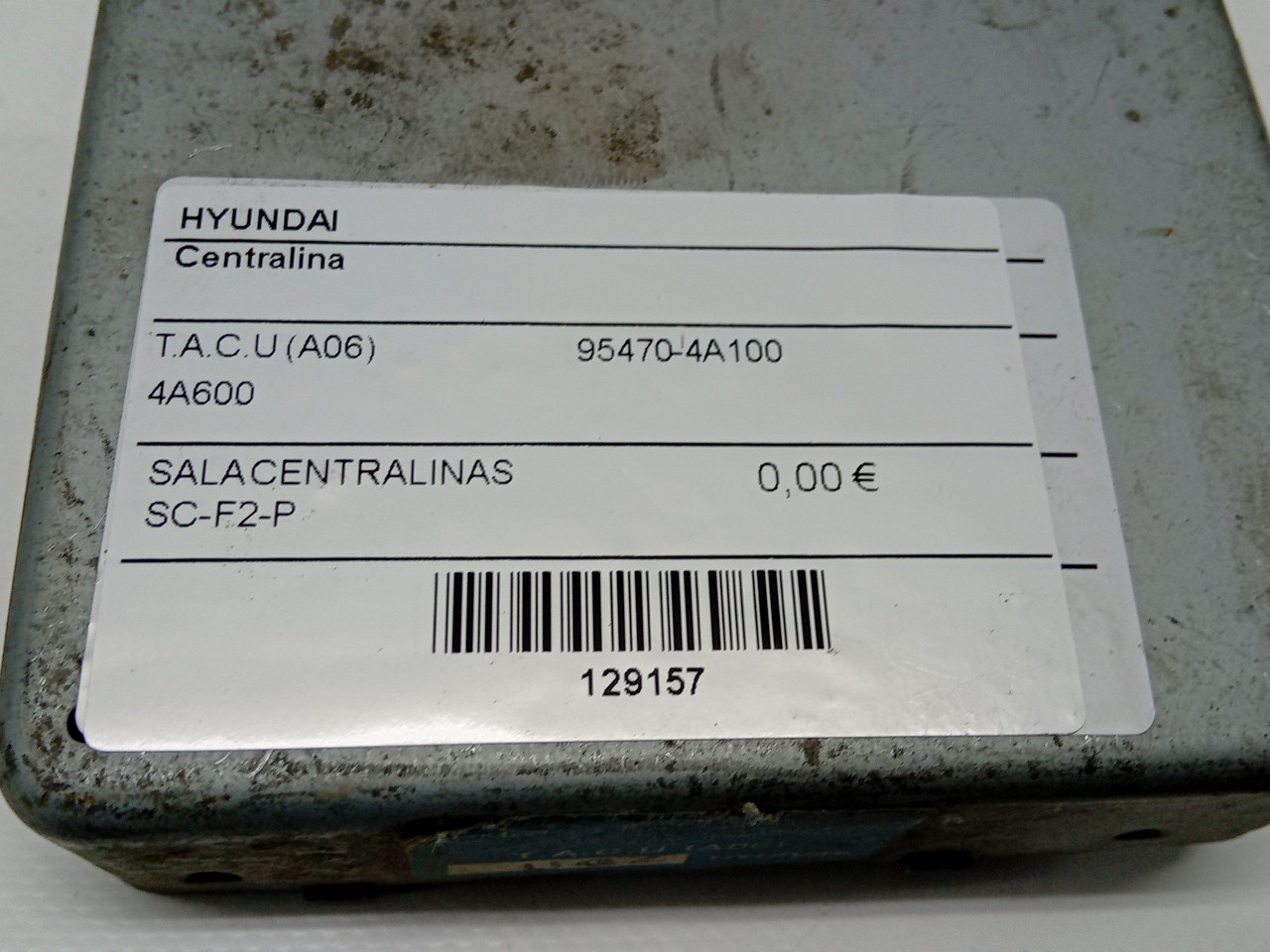 Centralina HYUNDAI H-1 Caixa (A1) | 97 - 08 Imagem-2