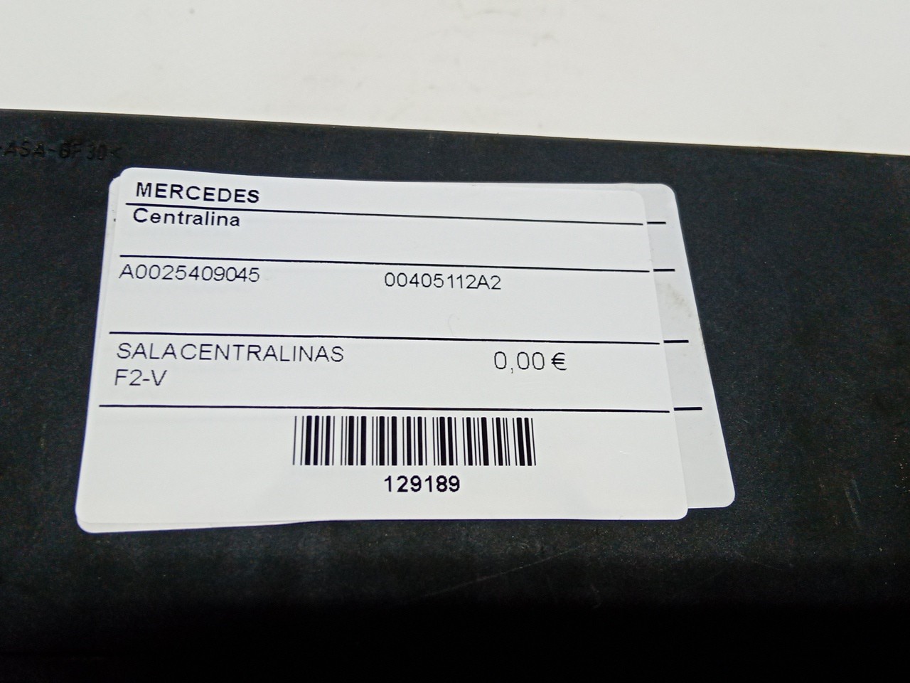 Centralina MERCEDES-BENZ ACTROS | 96 - 02 Imagem-3