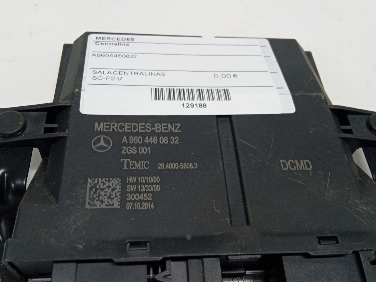 Centralina MERCEDES-BENZ SPRINTER (905) | 95 Imagem-2