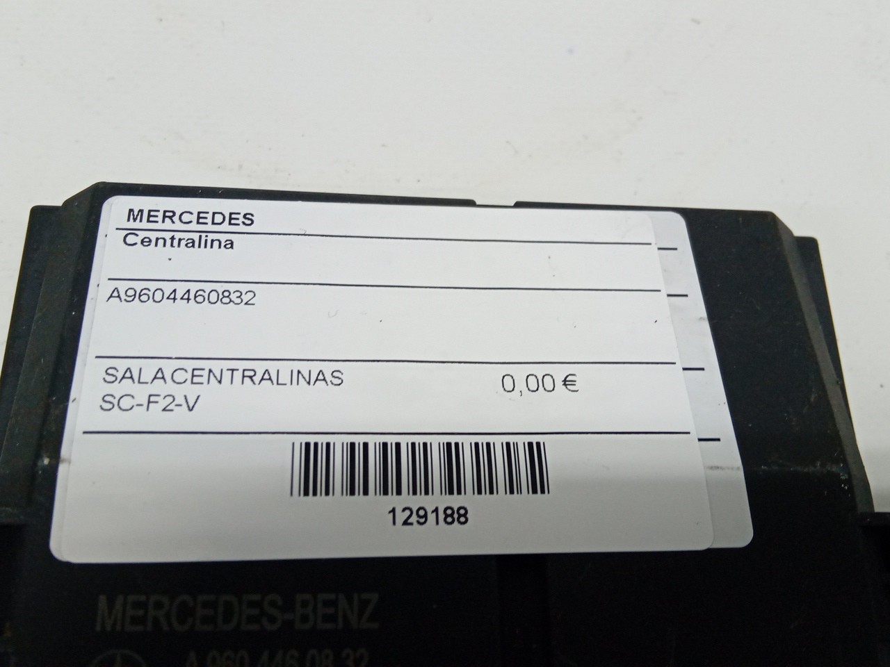 Centralina MERCEDES-BENZ SPRINTER (905) | 95 Imagem-3